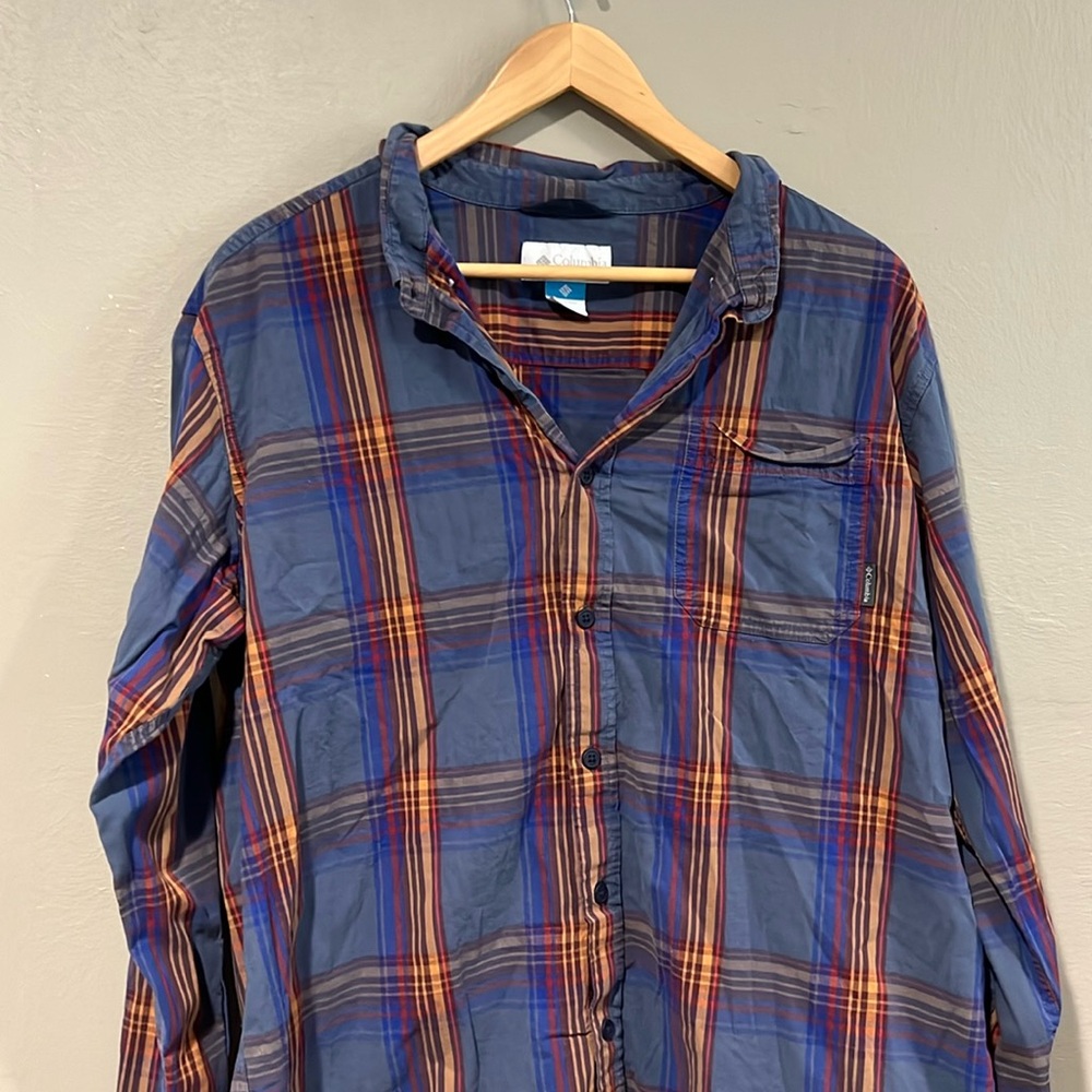Columbia button-down flannel